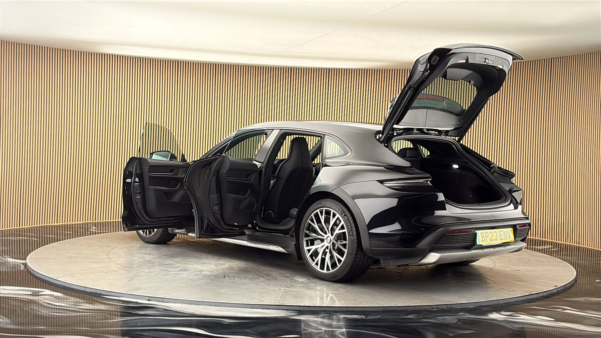 More views of Porsche Taycan
