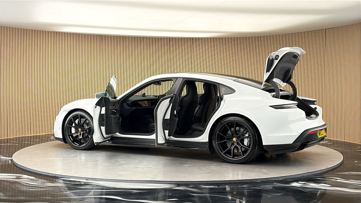 More views of Porsche Taycan