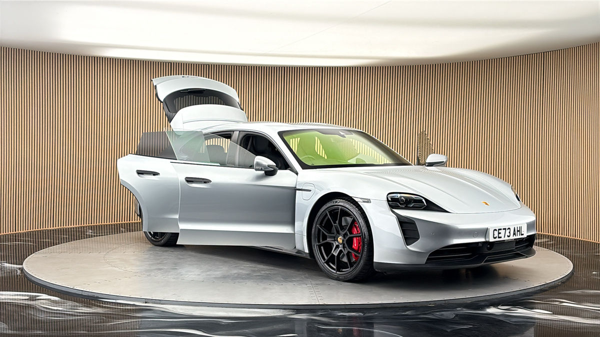 More views of Porsche Taycan