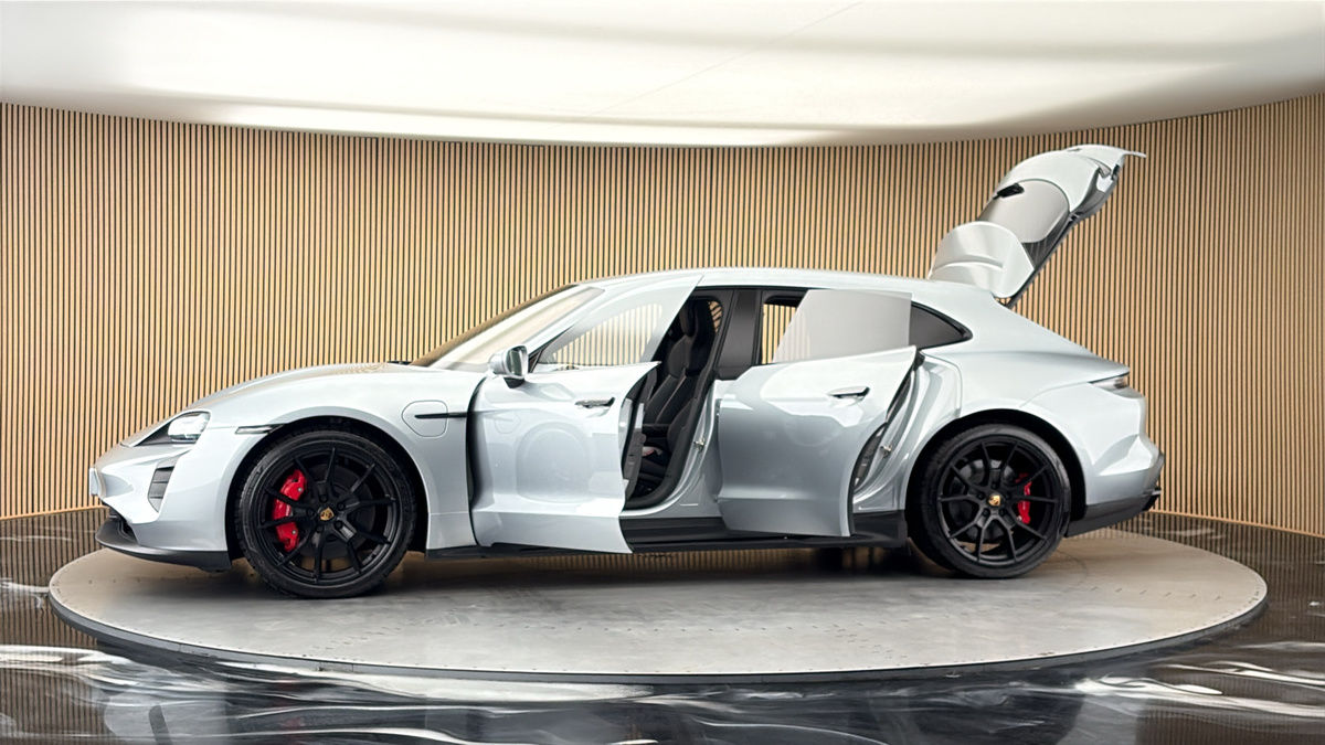 More views of Porsche Taycan