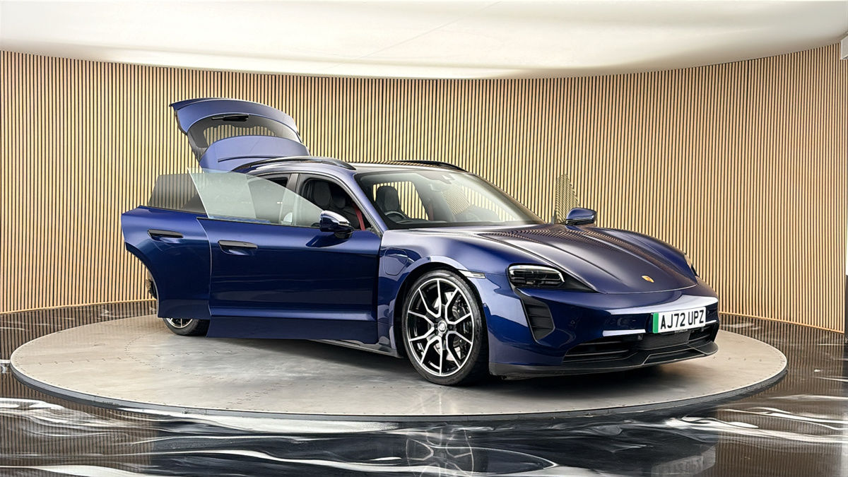 More views of Porsche Taycan