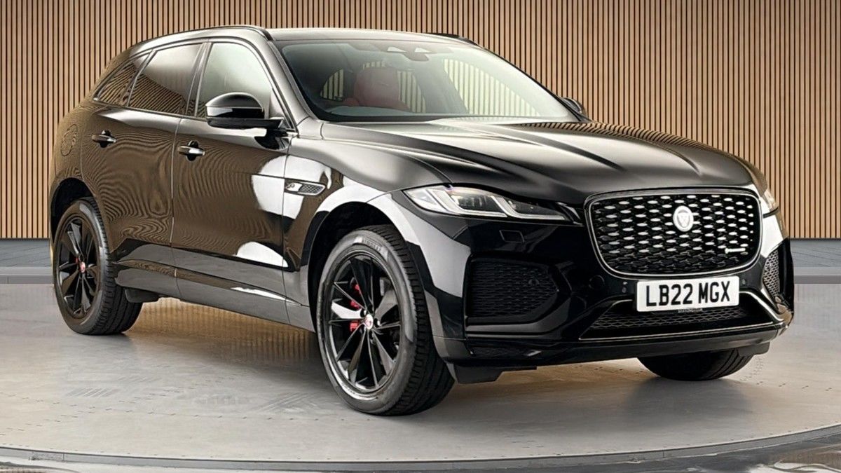 Jaguar F-PACE Sticky Header Image