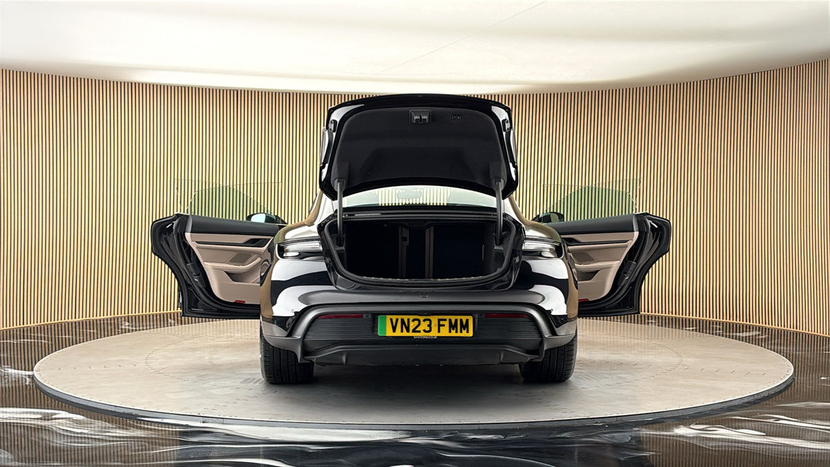 More views of Porsche Taycan