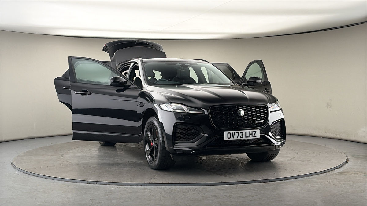 More views of Jaguar F-PACE