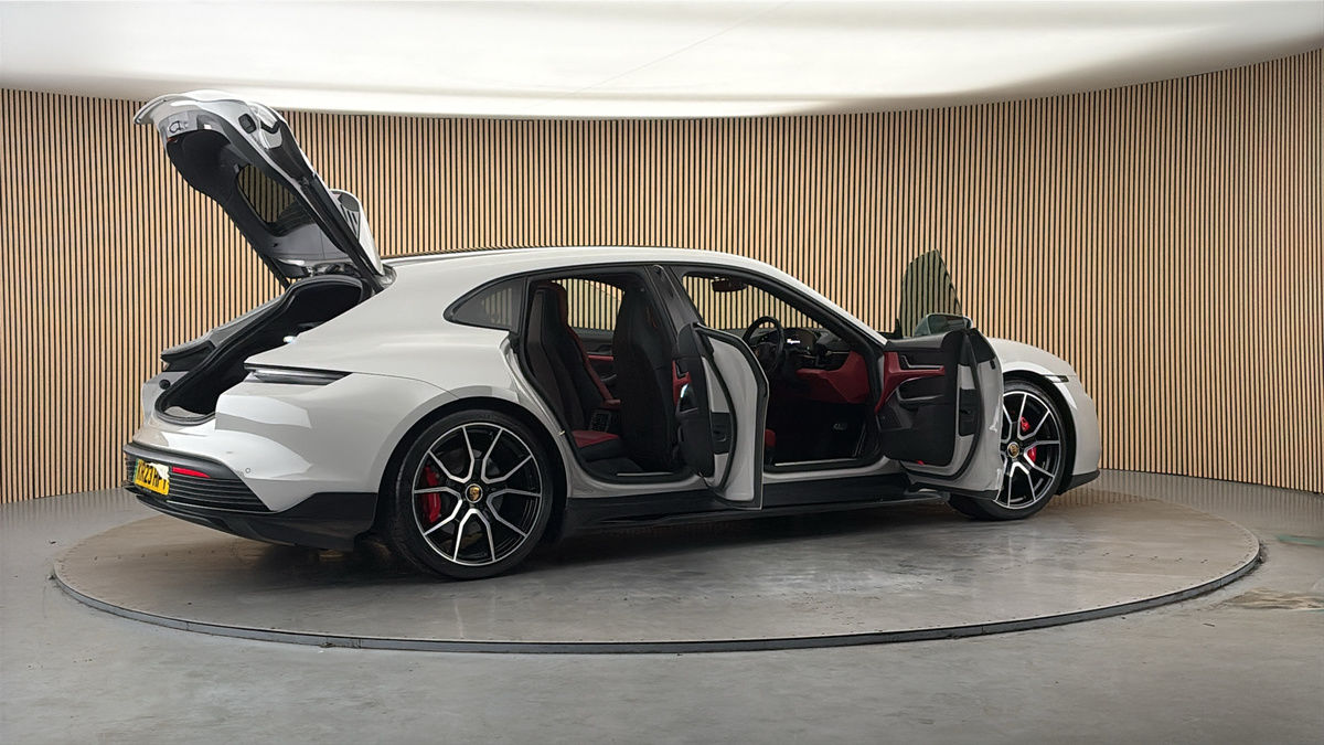 More views of Porsche Taycan