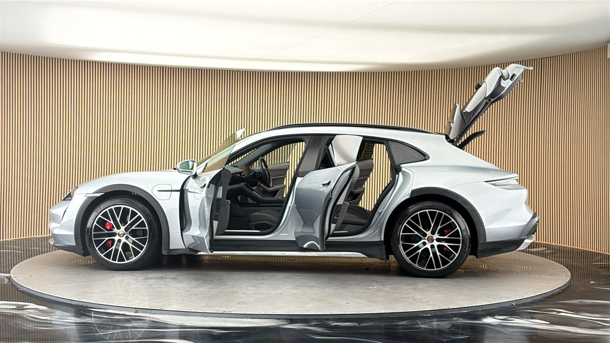 More views of Porsche Taycan