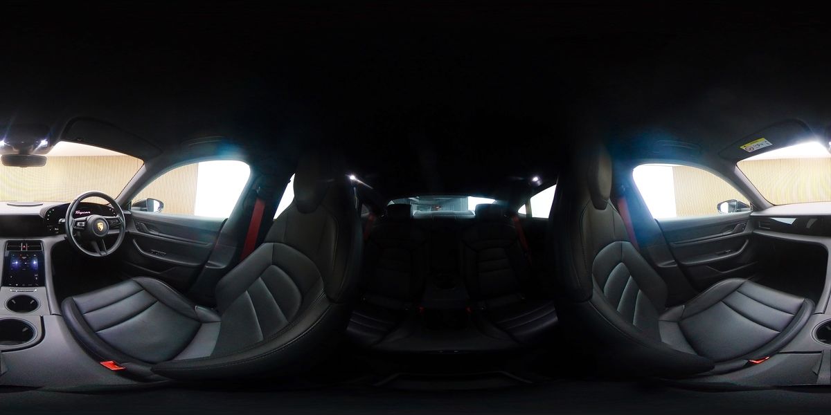 More views of Porsche Taycan