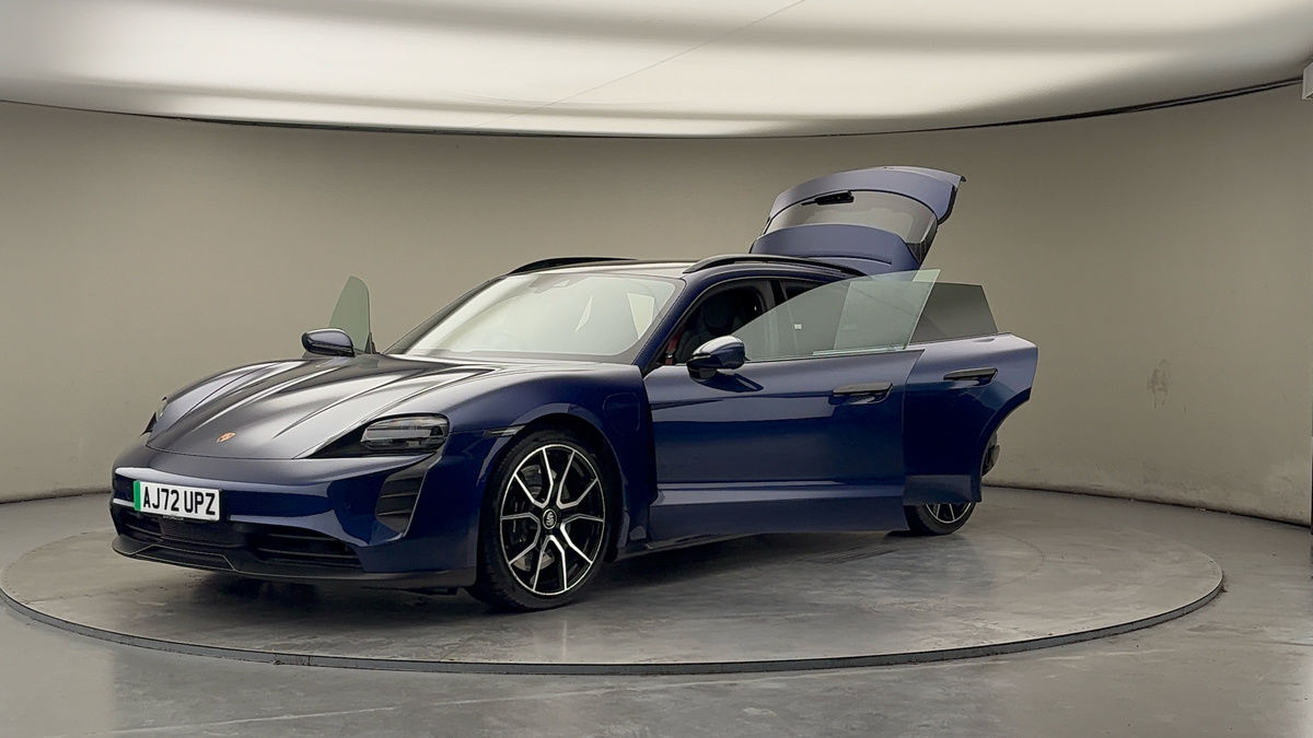 More views of Porsche Taycan