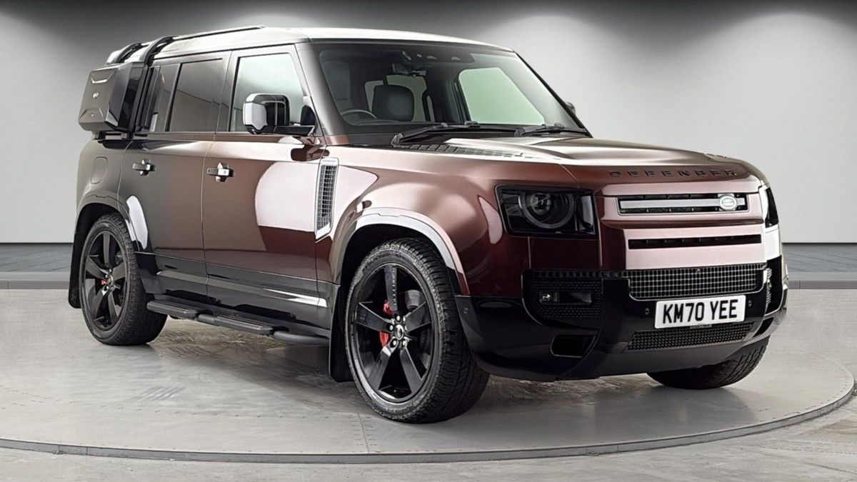 Land Rover Defender 110 Sticky Header Image