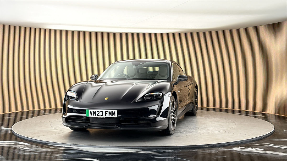 More views of Porsche Taycan