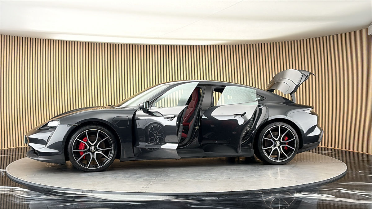 More views of Porsche Taycan