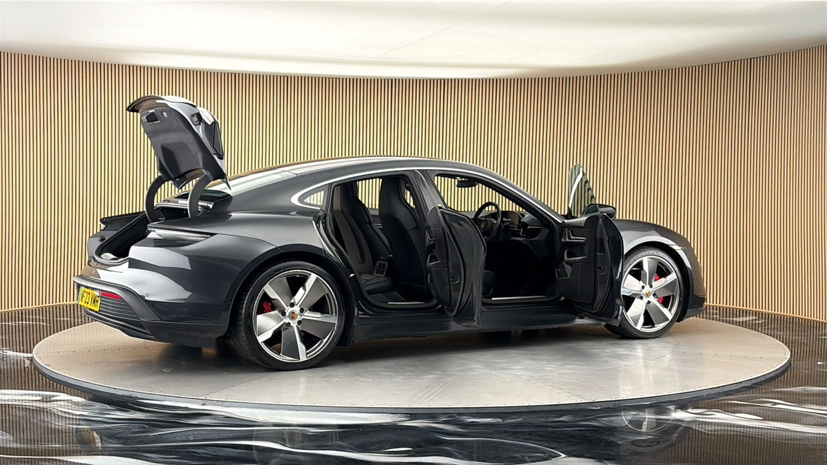 More views of Porsche Taycan