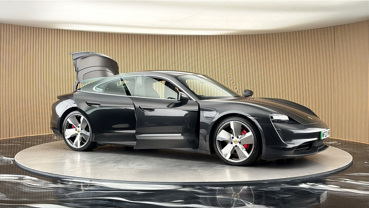 More views of Porsche Taycan