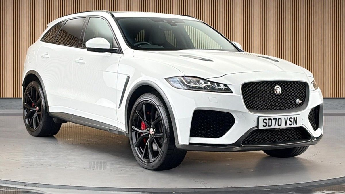 Jaguar F-PACE Sticky Header Image