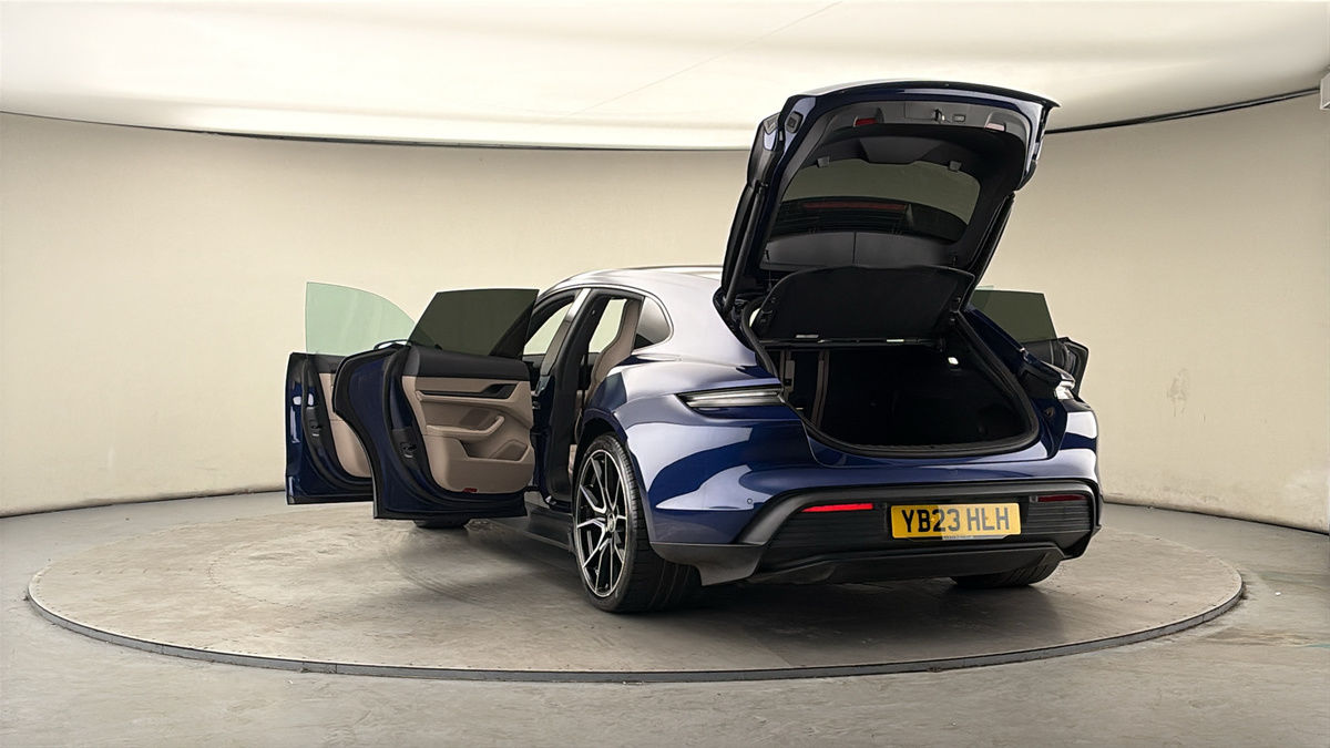 More views of Porsche Taycan