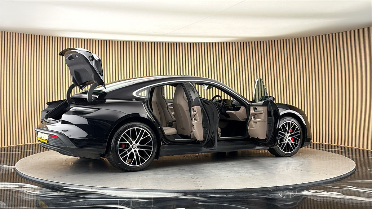 More views of Porsche Taycan