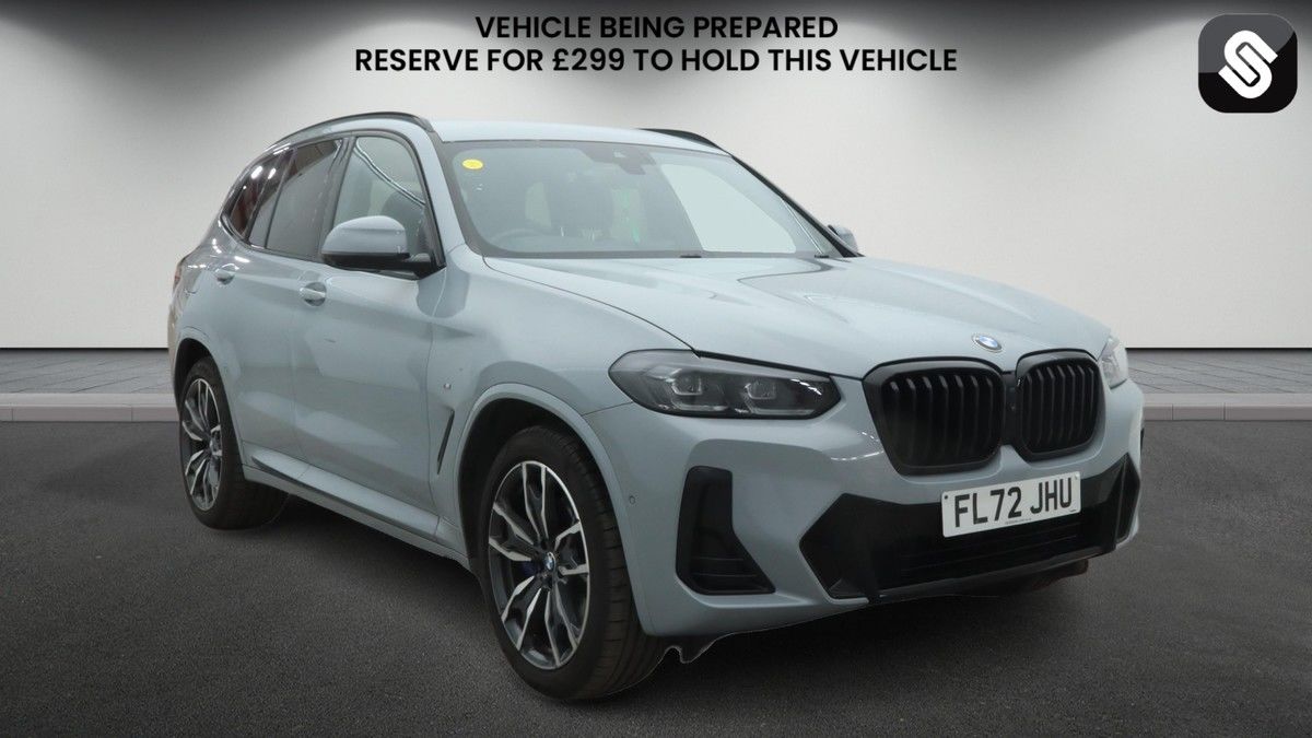 BMW X3 Sticky Header Image