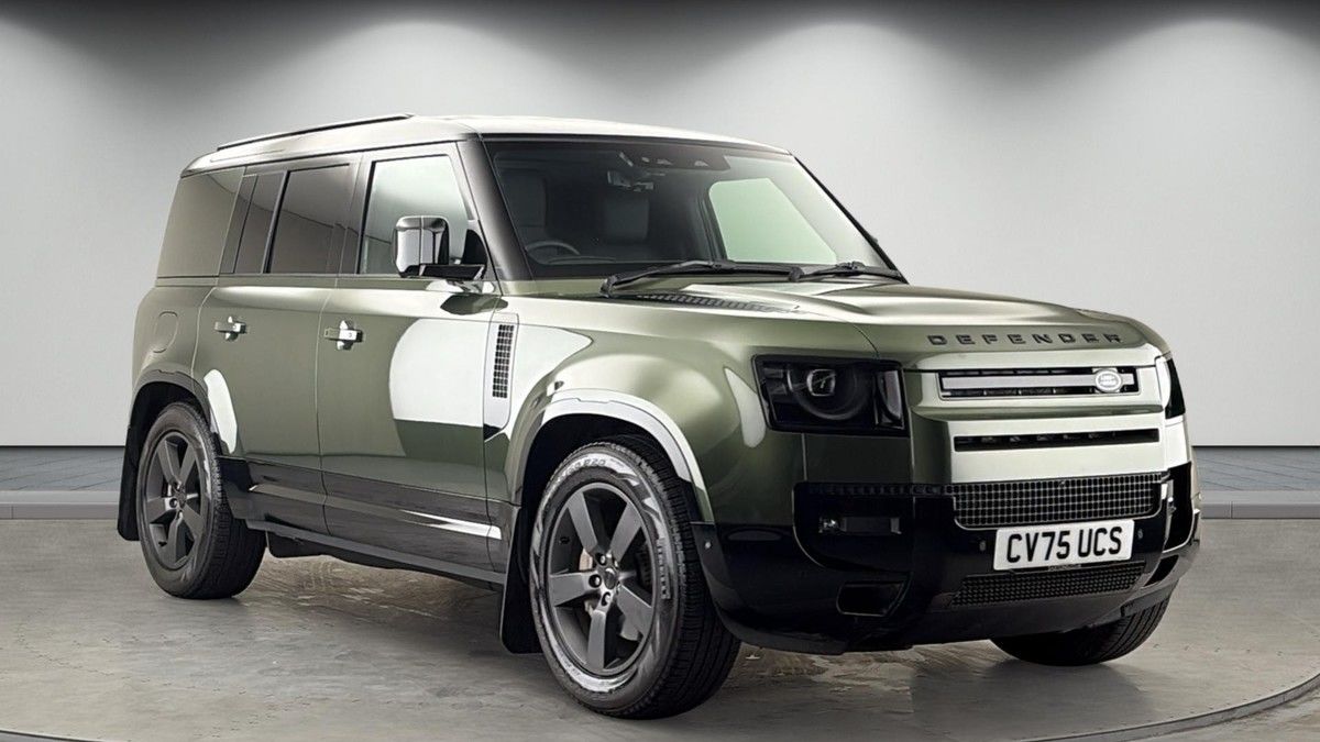 Land Rover Defender 110 Sticky Header Image