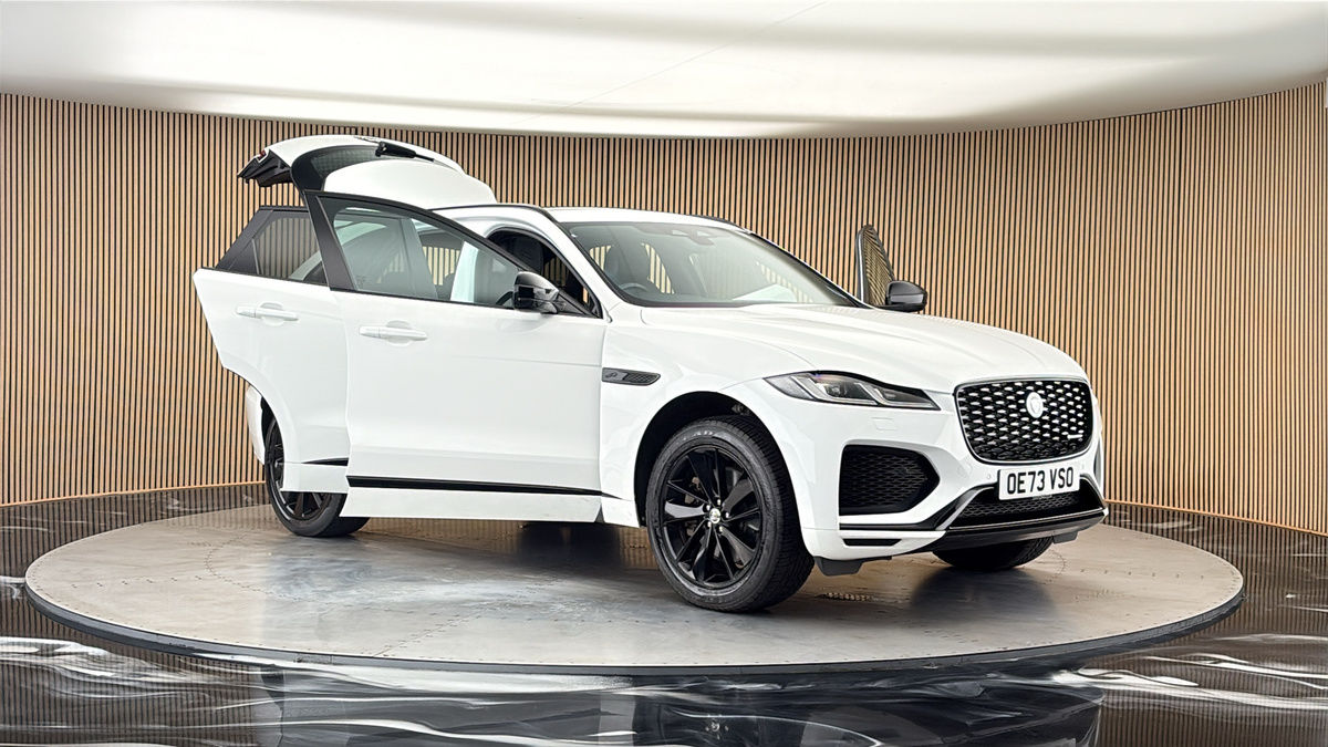 More views of Jaguar F-PACE