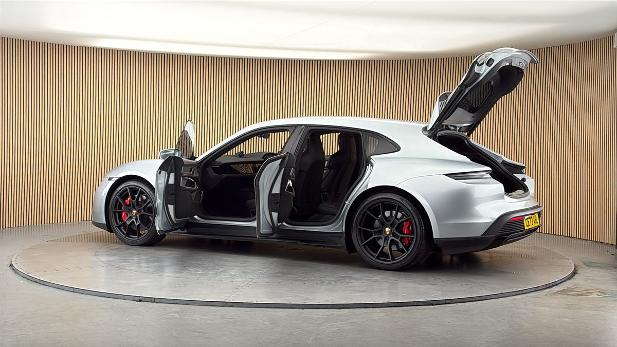 More views of Porsche Taycan