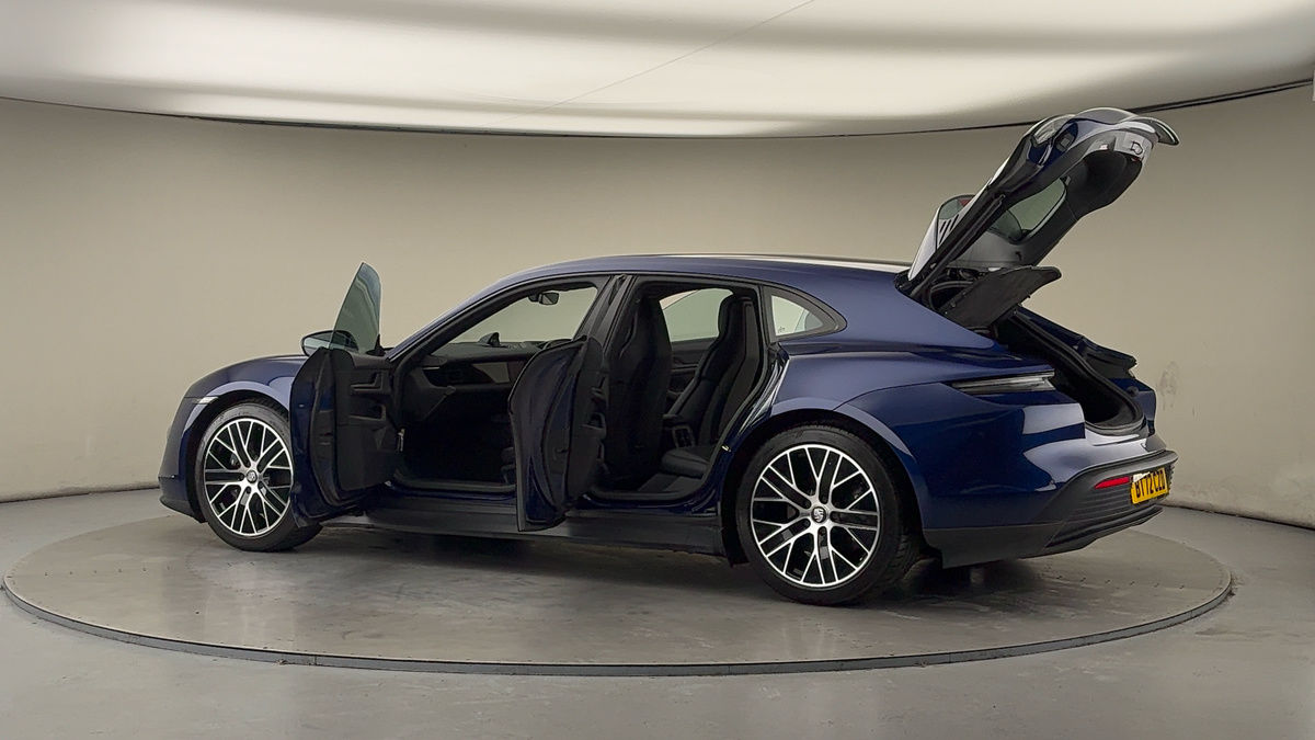 More views of Porsche Taycan