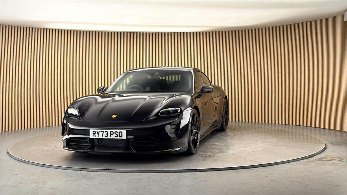 More views of Porsche Taycan