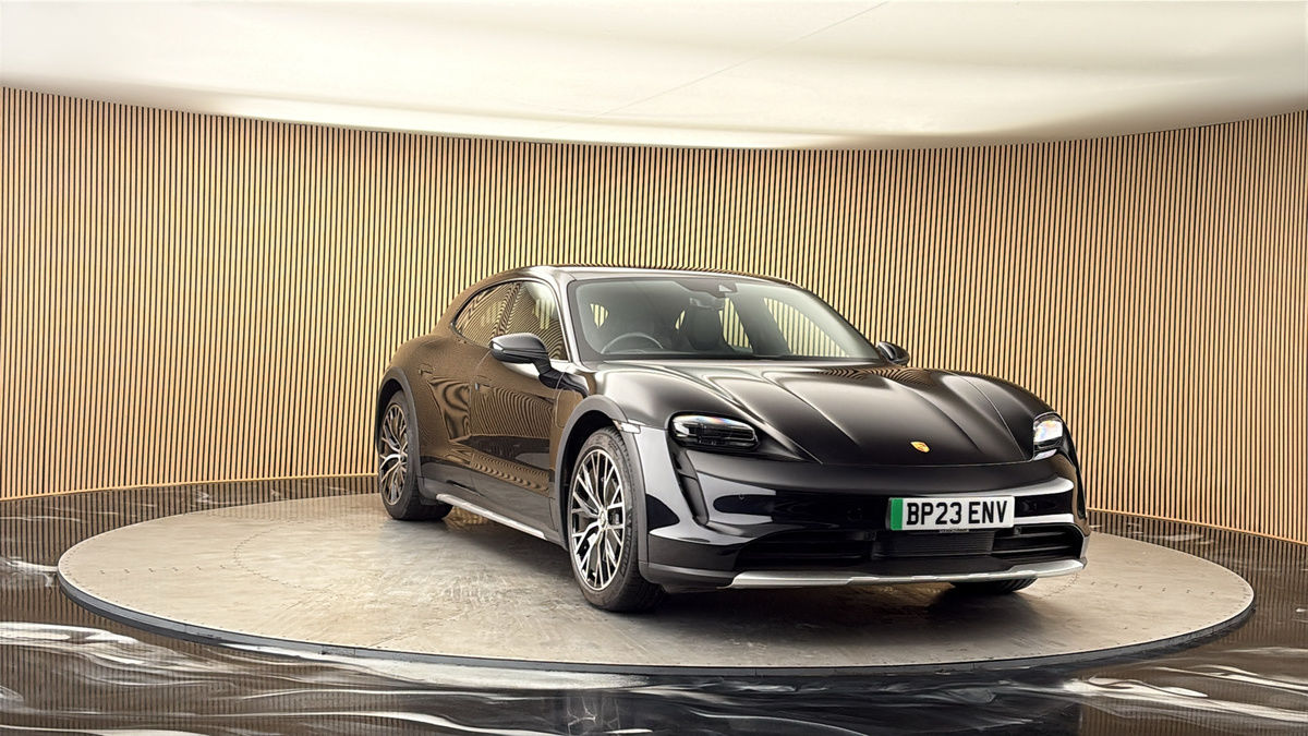 More views of Porsche Taycan