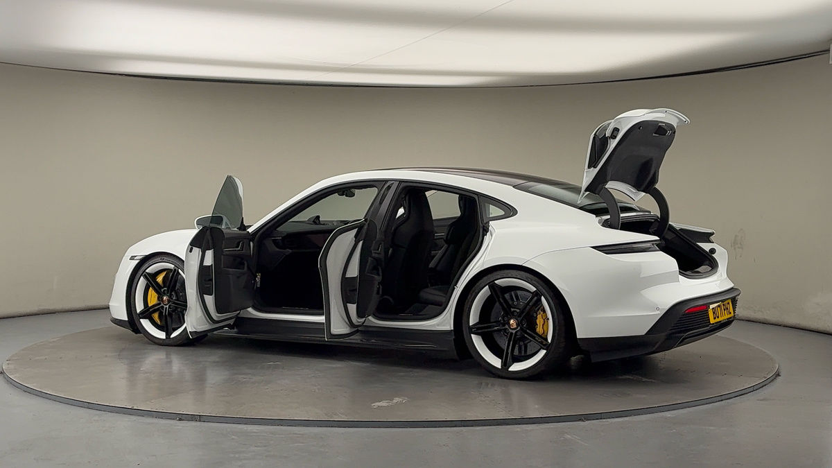 More views of Porsche Taycan