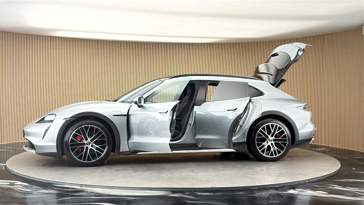 More views of Porsche Taycan
