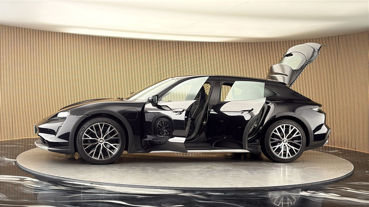 More views of Porsche Taycan