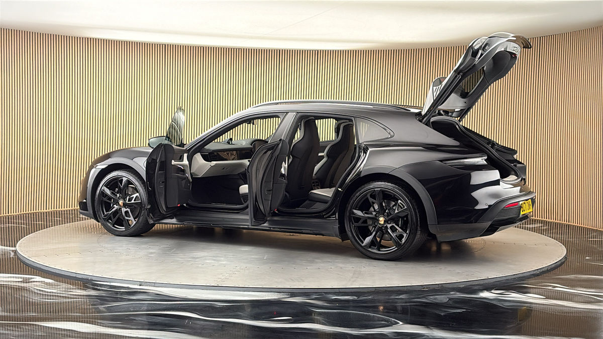 More views of Porsche Taycan