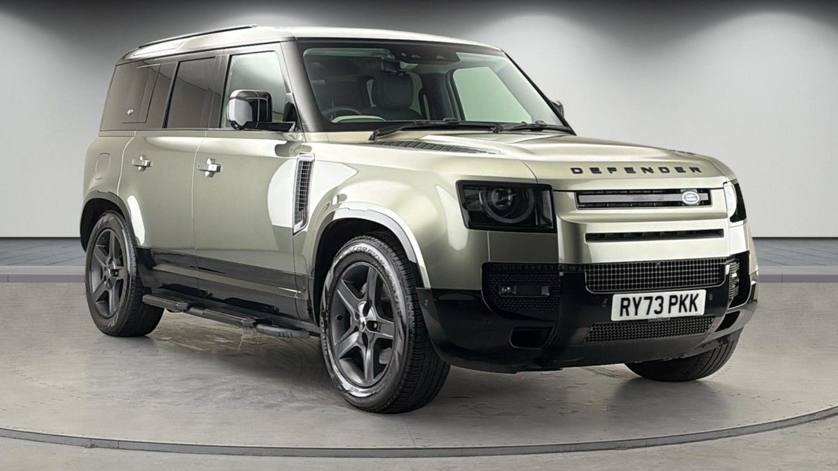 Land Rover Defender 110 Sticky Header Image