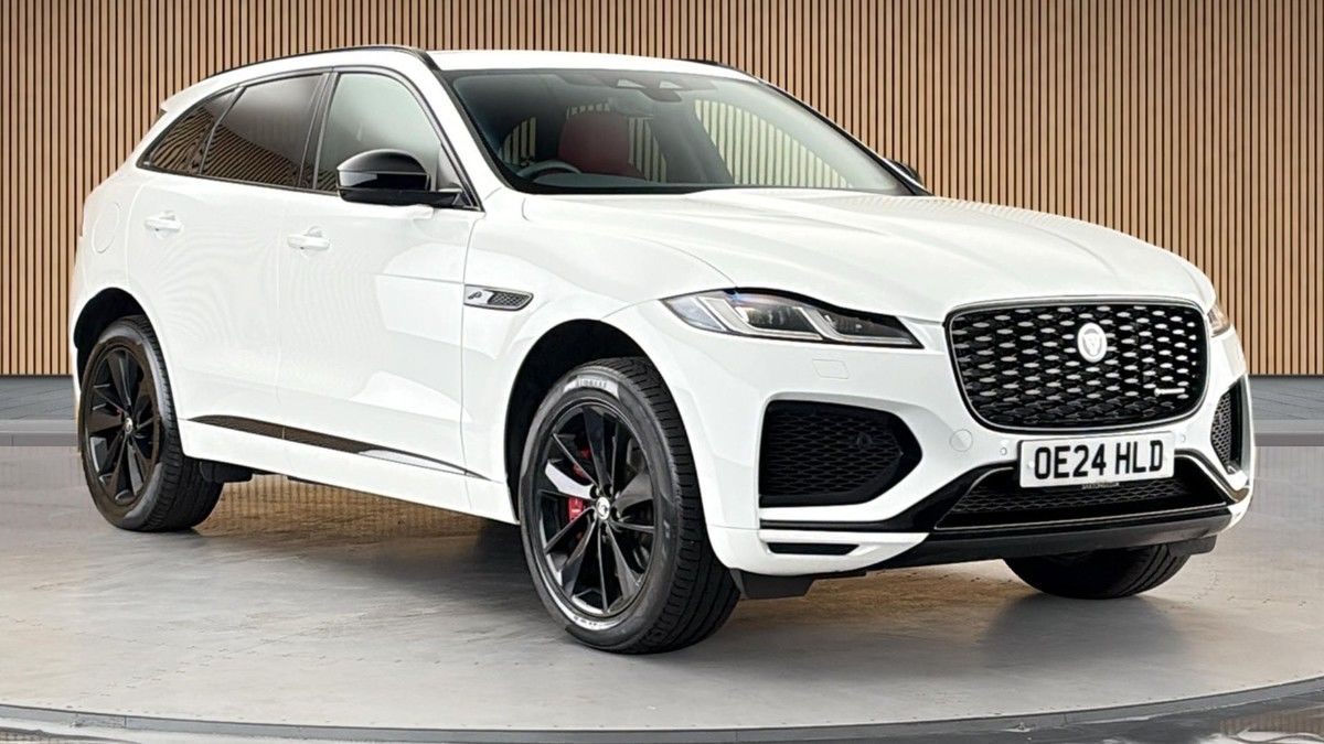 Jaguar F-PACE Sticky Header Image