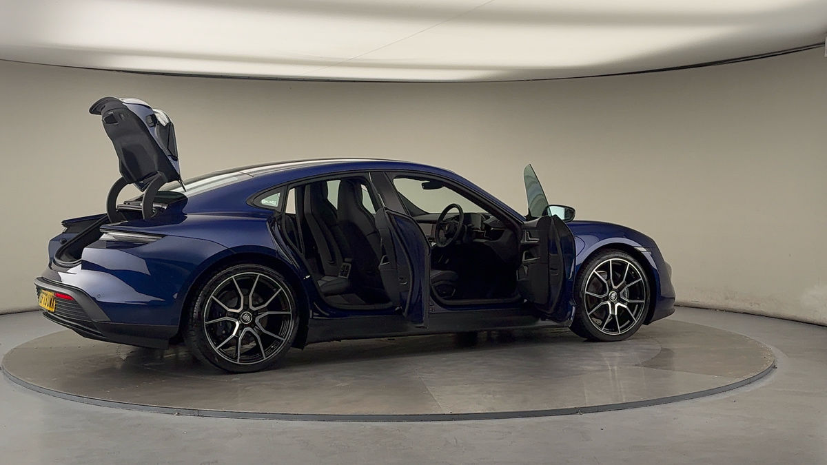 More views of Porsche Taycan