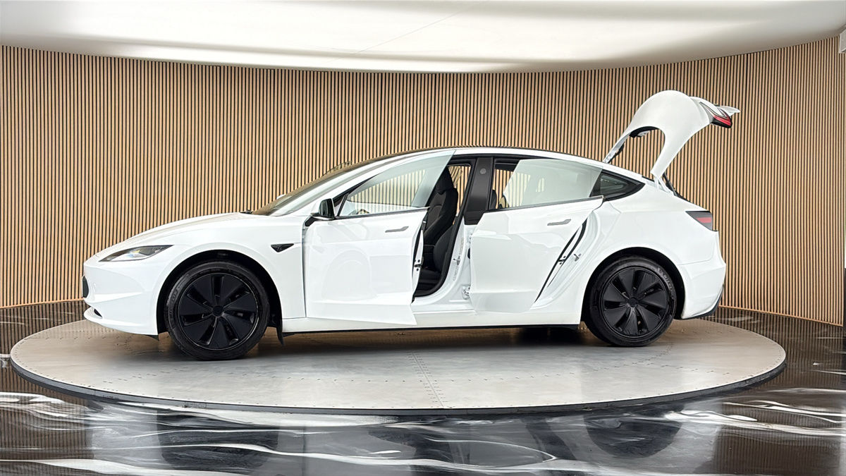 More views of Tesla Model 3