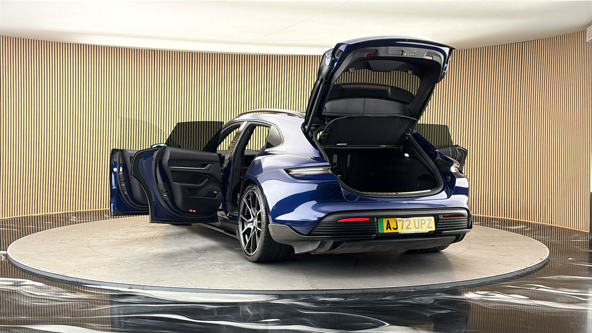 More views of Porsche Taycan
