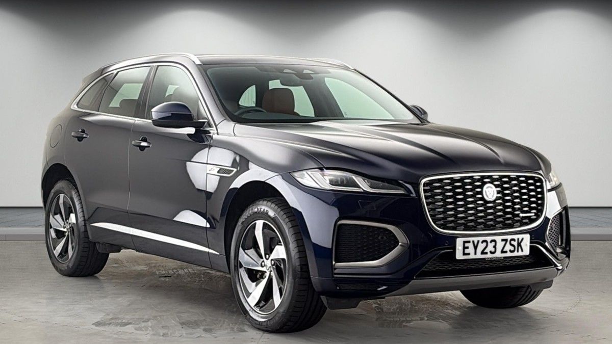 Jaguar F-PACE Sticky Header Image