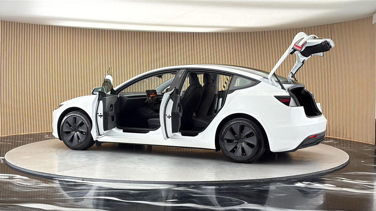 More views of Tesla Model 3