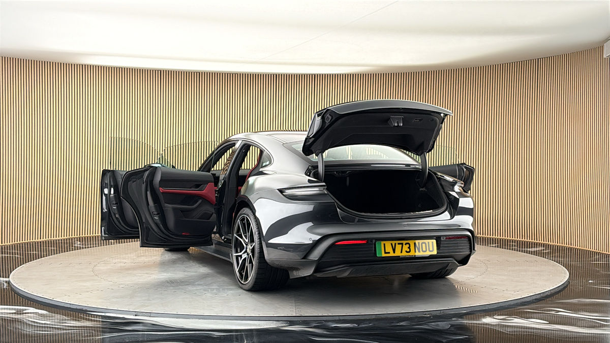 More views of Porsche Taycan