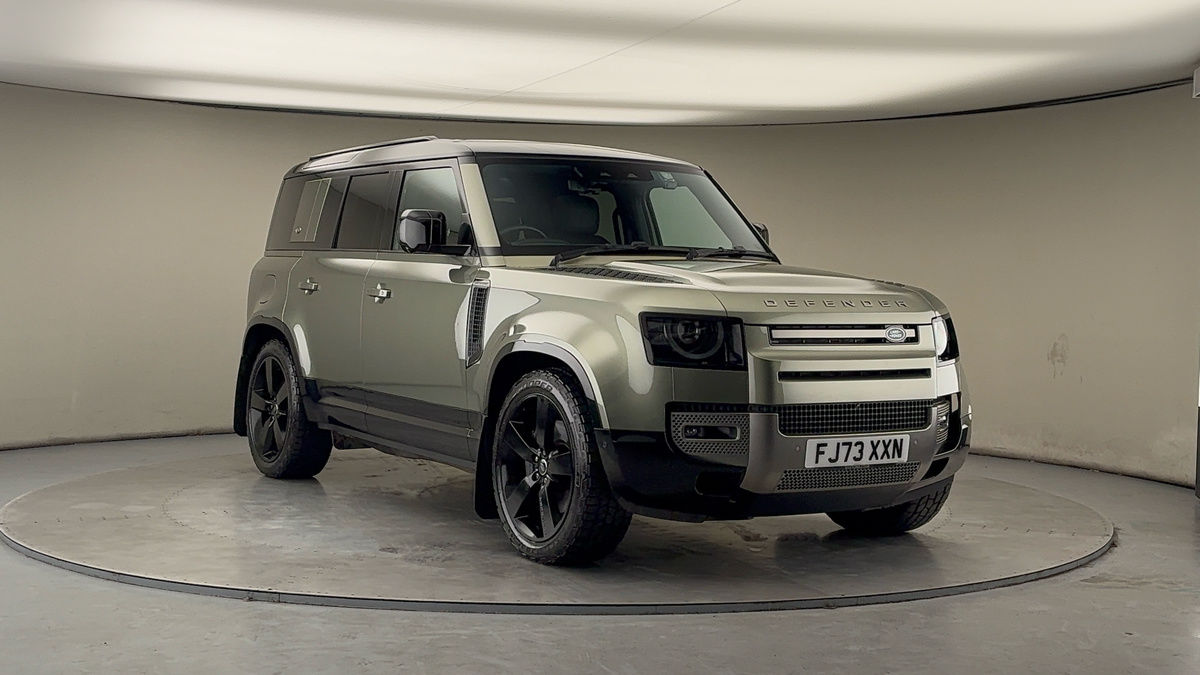 Land Rover Defender 110 Sticky Header Image