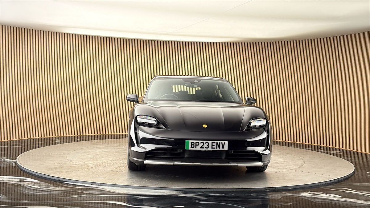 More views of Porsche Taycan
