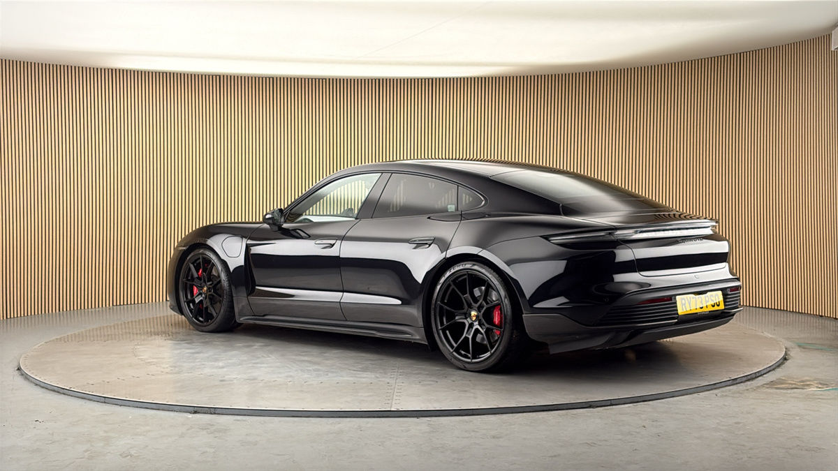 More views of Porsche Taycan