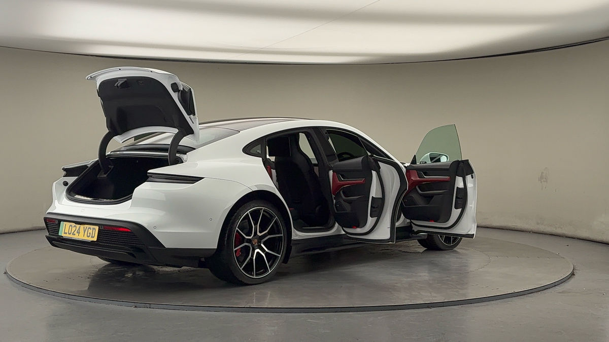 More views of Porsche Taycan