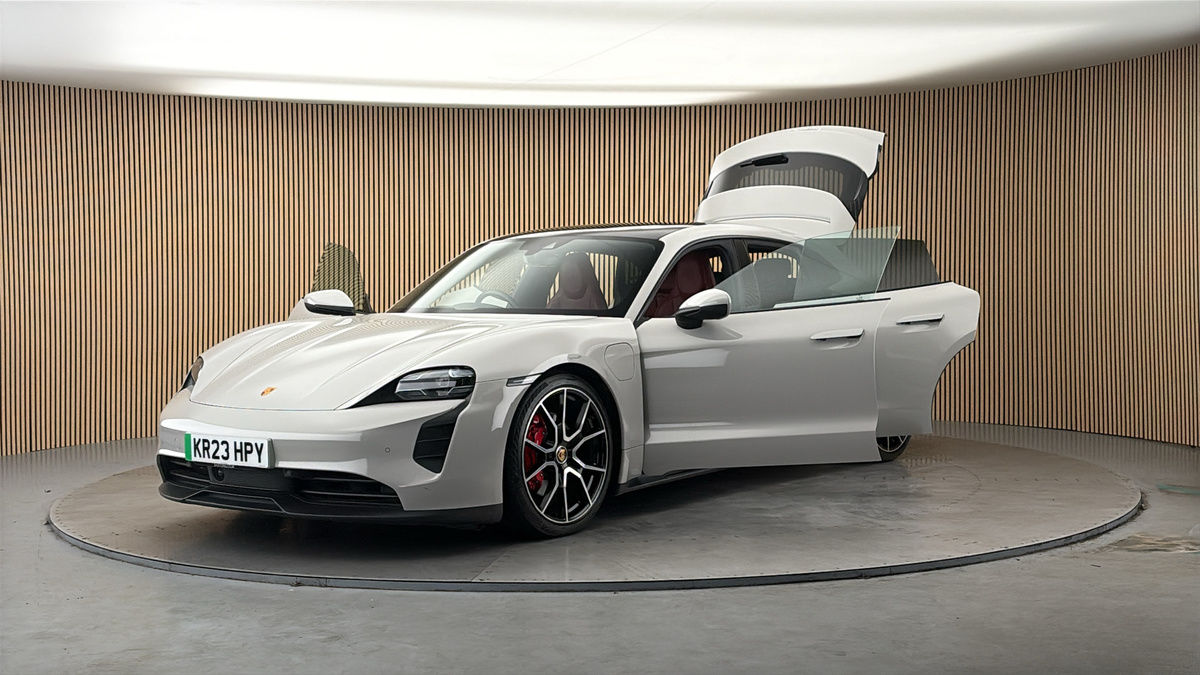 More views of Porsche Taycan