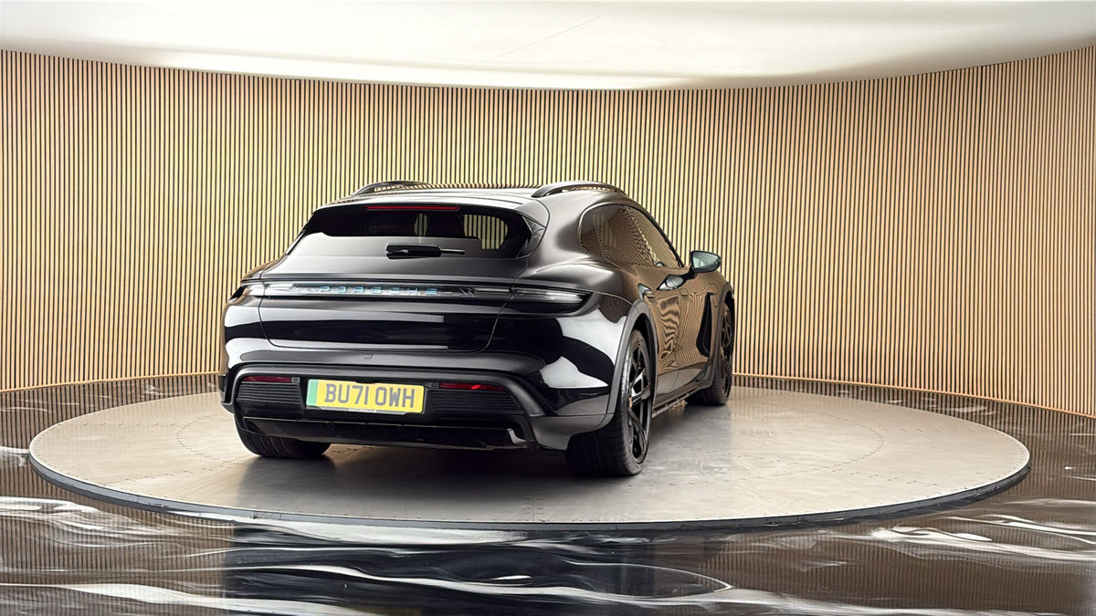 More views of Porsche Taycan