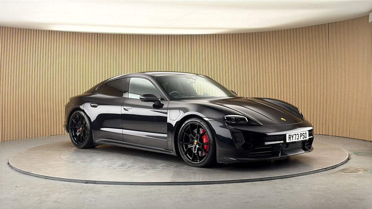 More views of Porsche Taycan