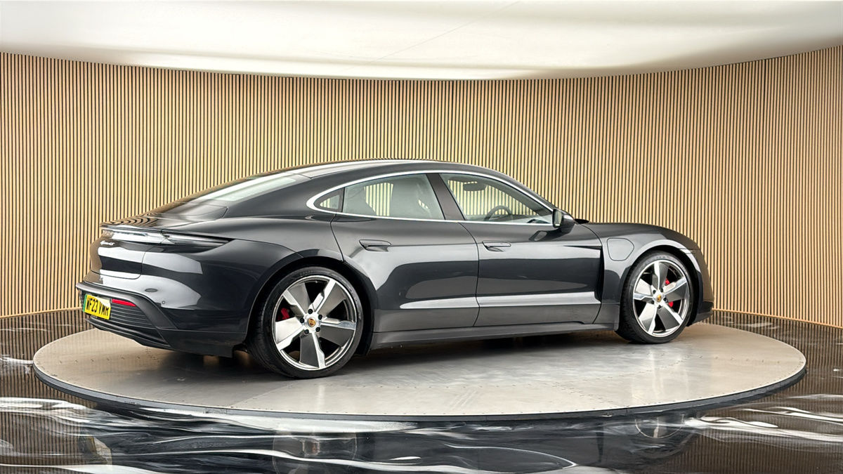 More views of Porsche Taycan