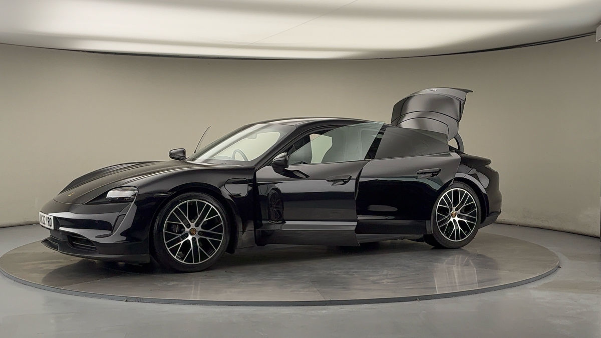 More views of Porsche Taycan
