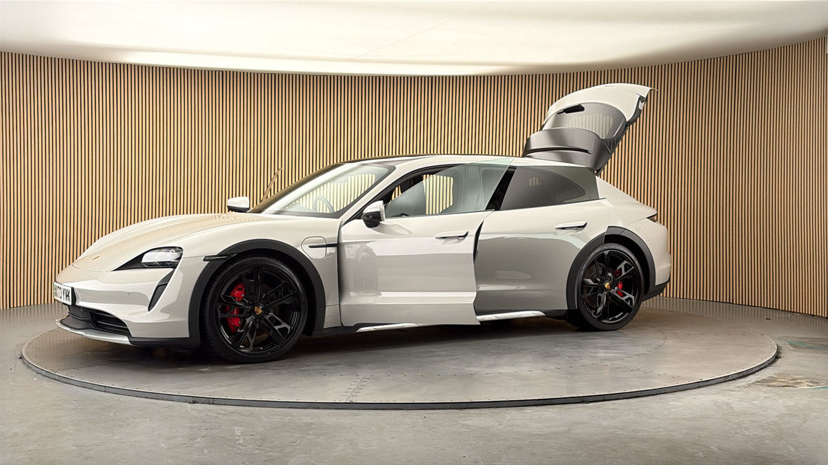 More views of Porsche Taycan