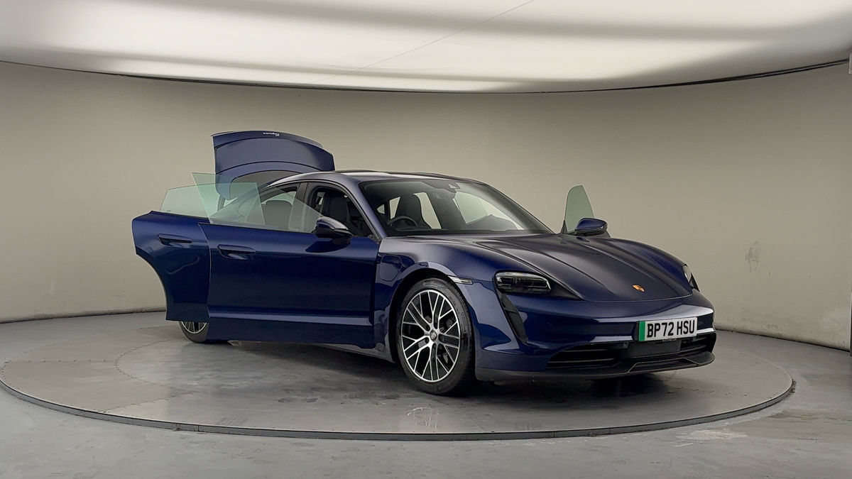 More views of Porsche Taycan